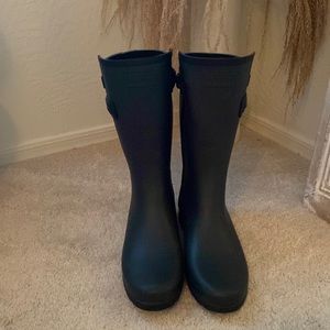 Tall black Hunter boots